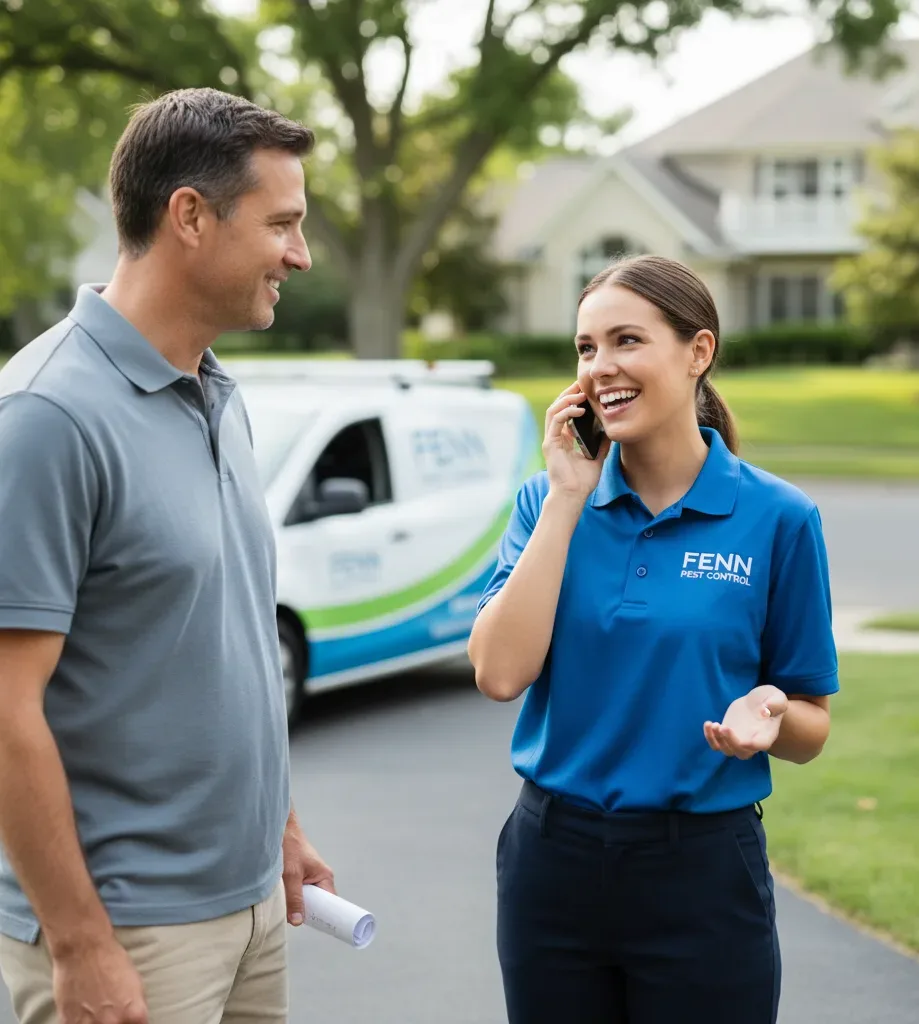 Fenn Pest Control customer support in Colfax